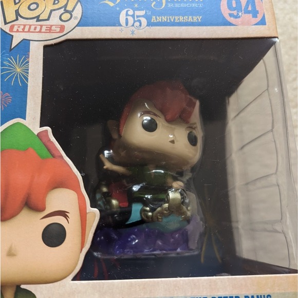 Peter Pan Flight Funko Pop Rides Disneyland 65th Anniversary NIB - Picture 3 of 3
